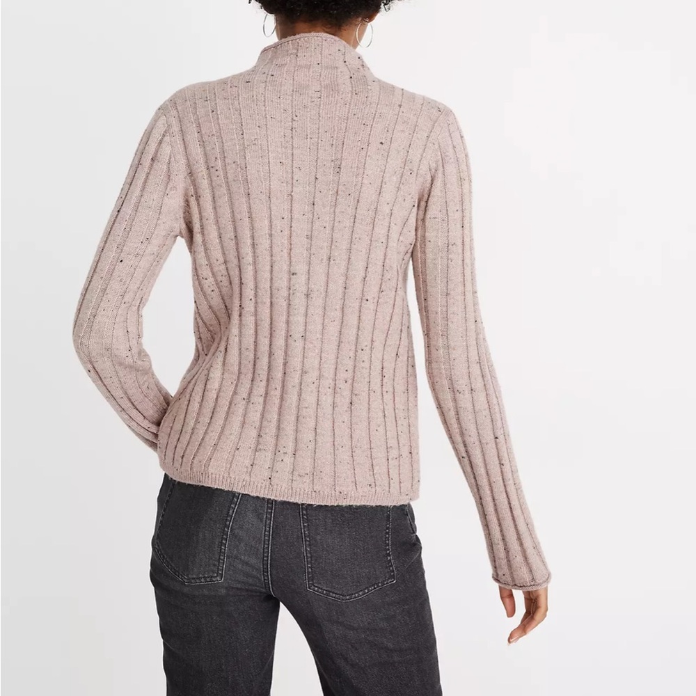 SALE - Madewell Donegal Evercrest Turtleneck Sweater in Coziest Yarn - Picture 3 of 11